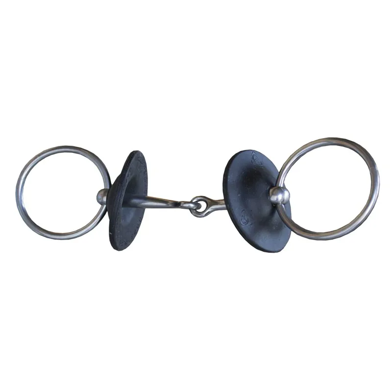 Acavallo Contoured Gel Bit Guards - Black-3