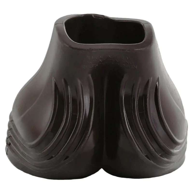 Acavallo Anatomical Non-Twist Gel Bell Boots - Brown-2