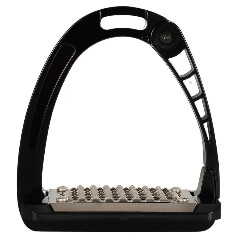 Acavallo Arena AluPro Junior Stirrups - Black-1
