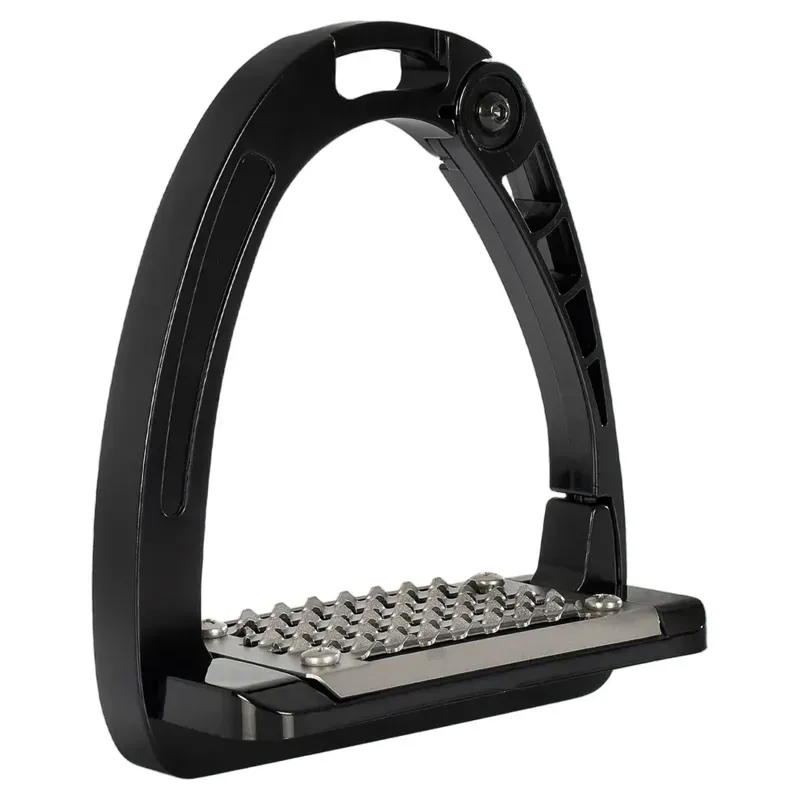Acavallo Arena AluPro Junior Stirrups - Black-3