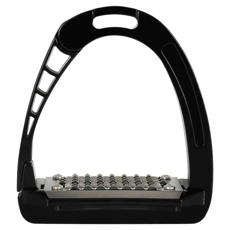 Acavallo Arena AluPro Junior Stirrups - Black-5