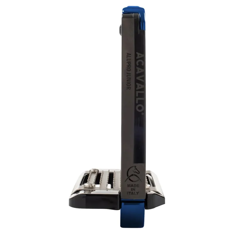 Acavallo Arena AluPro Junior Stirrups - Blue-3