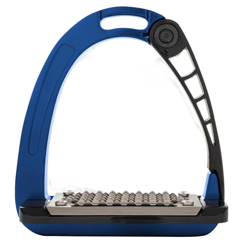 Acavallo Arena AluPro Junior Stirrups - Blue-4