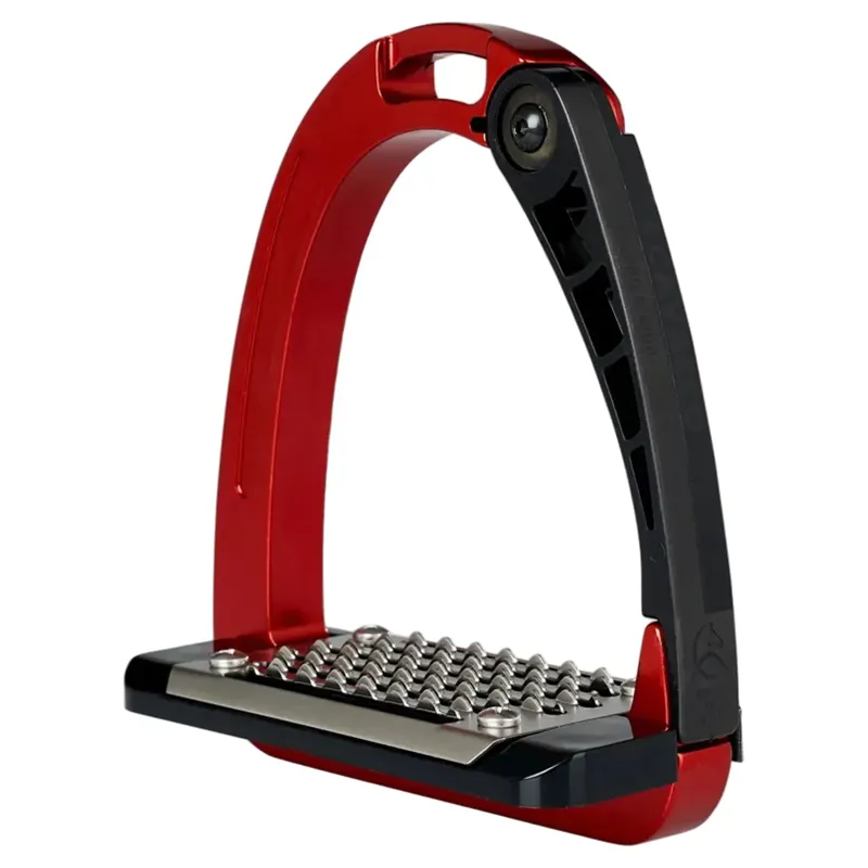 Acavallo Arena AluPro Junior Stirrups - Red