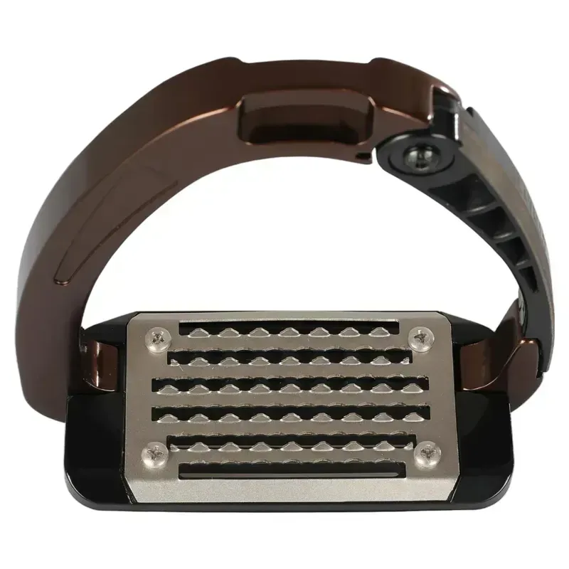 Acavallo Arena AluPro Stirrup Irons - Brown-4