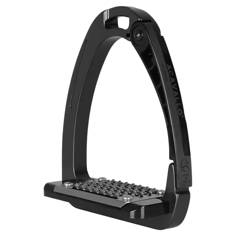 Acavallo Arena AluPro Stirrups - Charcoal