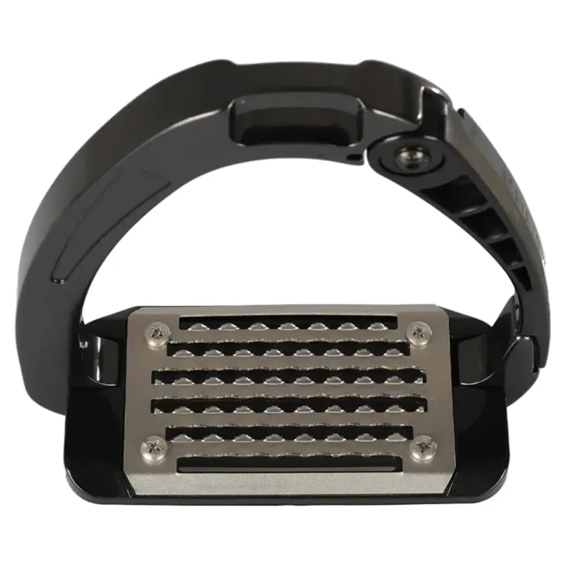 Acavallo Arena AluPro Stirrups - Charcoal-4