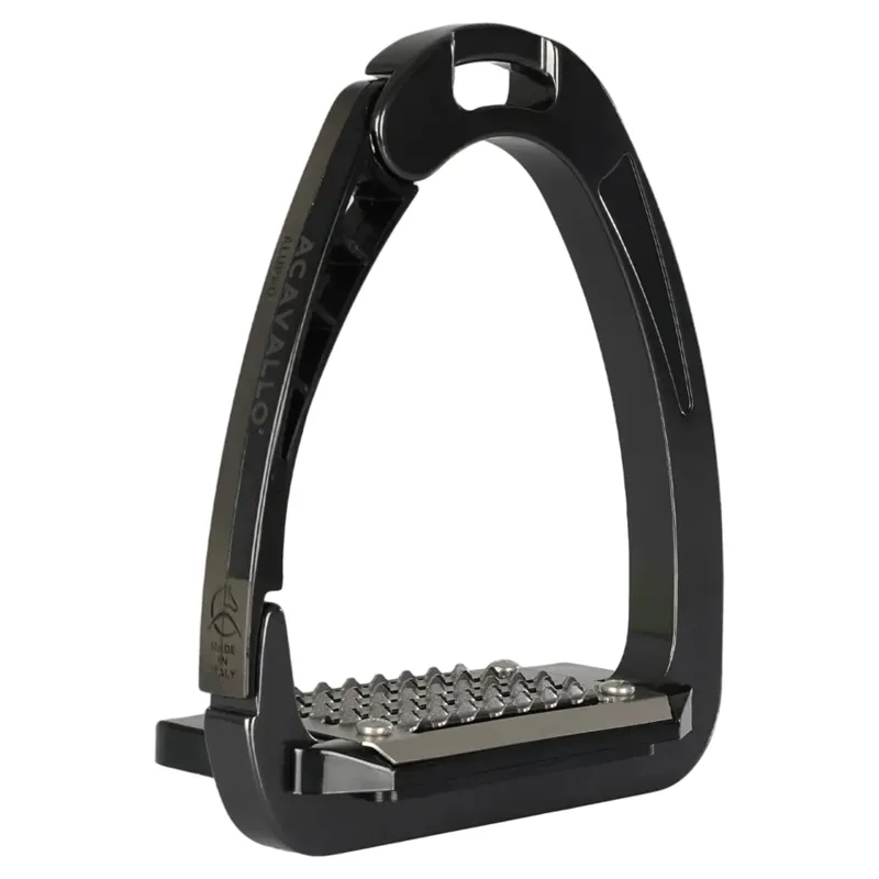 Acavallo Arena AluPro Stirrups - Charcoal-6