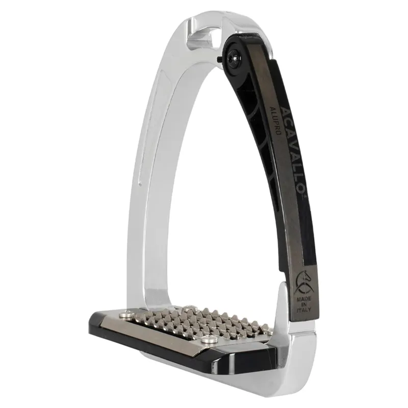 Acavallo Arena AluPro Stirrup Irons - Silver