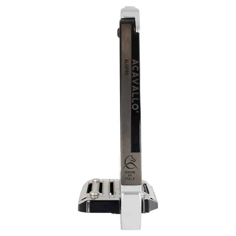 Acavallo Arena AluPro Stirrup Irons - Silver-4