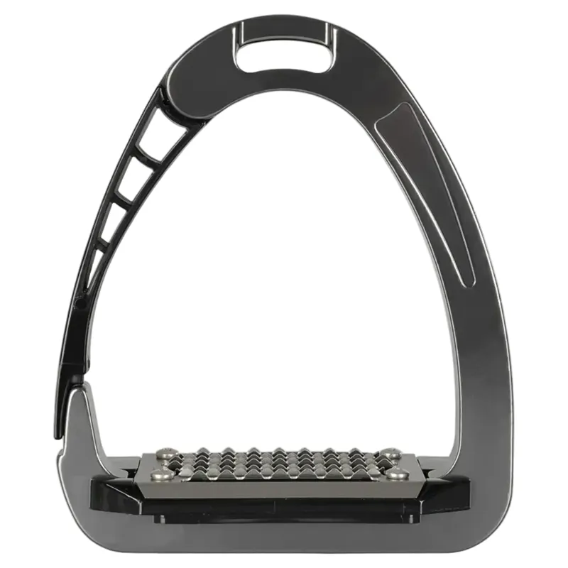 Acavallo Arena AluPro Stirrup Irons - Titanium-5