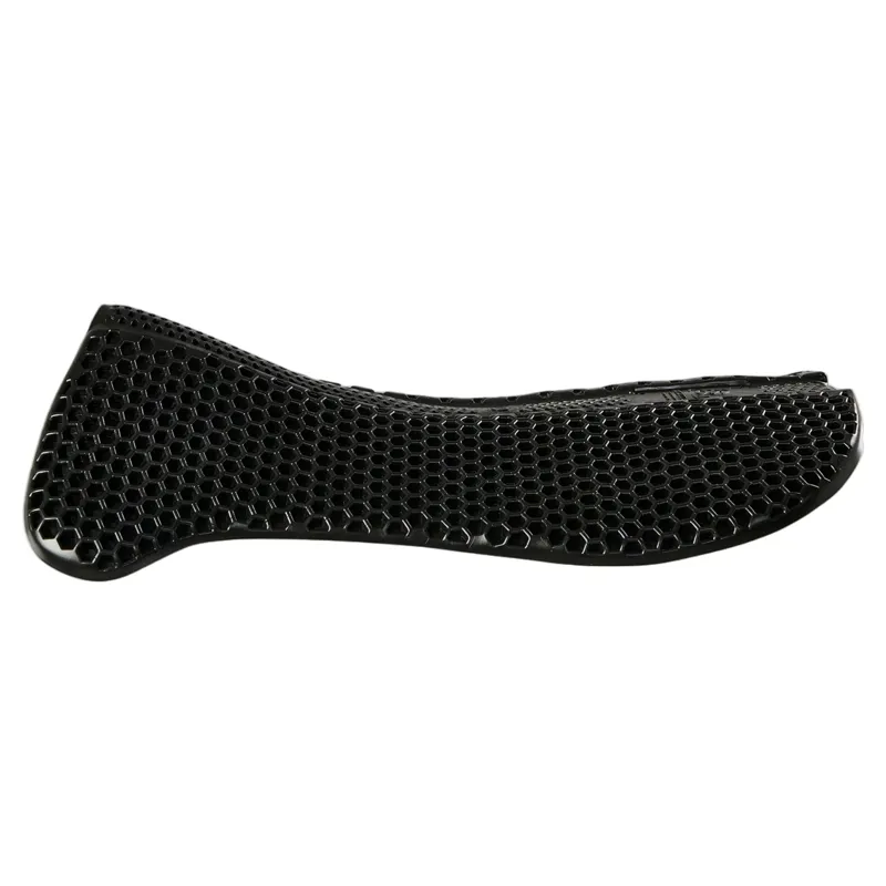 Acavallo Hexagonal Holes Non-Slip Gel Pad - Black-1