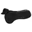 Acavallo Memory Foam Wither Free Suede Hexagonal Flat Gel Pad - Black