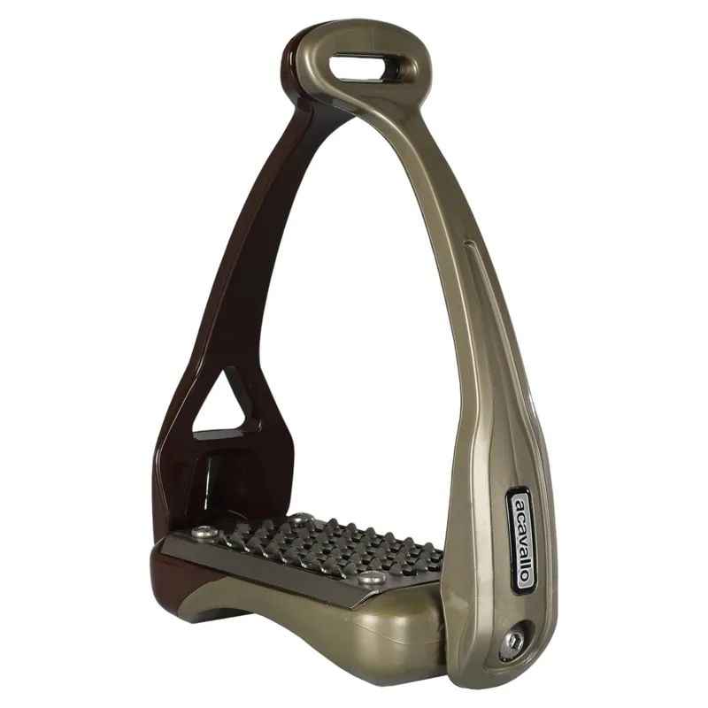 Acavallo Opera Stirrups - Brown
