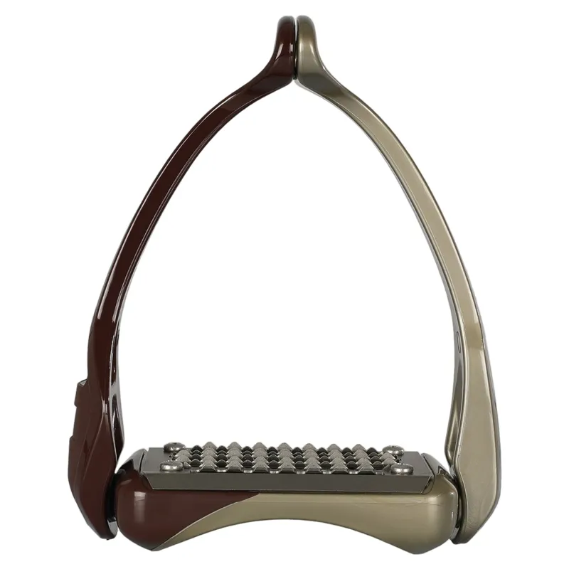 Acavallo Opera Stirrups - Brown-4