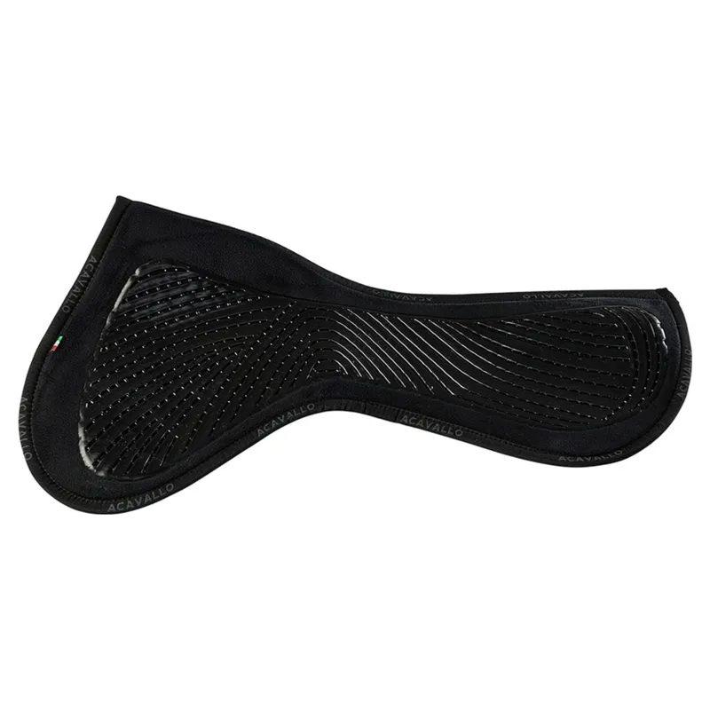 Acavallo SP JCCS CW-CS Suede Double-Sided Grip Gel Pad - Black-1