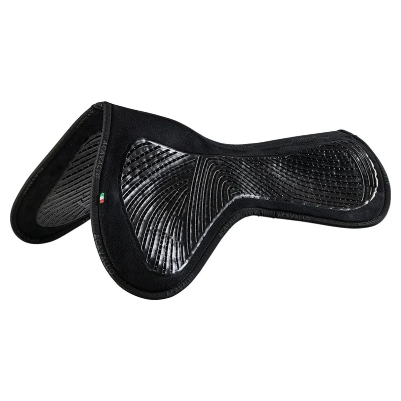 Acavallo SP JCCS CW-CS Suede Double-Sided Grip Gel Pad - Black