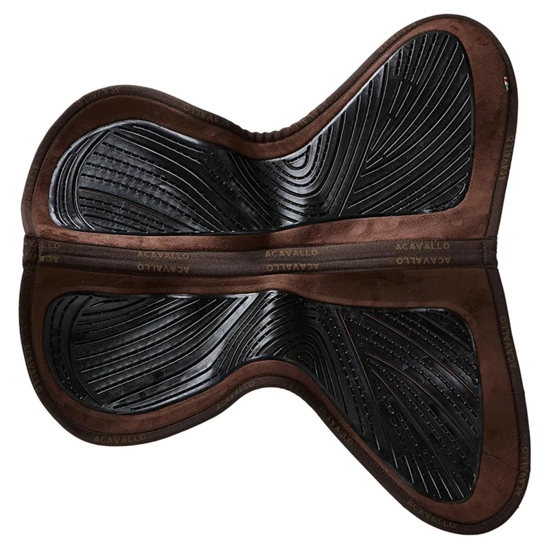 Acavallo SP JCCS CW-CS Suede Twin-Sided Grip Gel Pad - Brown-2