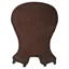 Acavallo Western Classic Gel-In Dri-Lex Standard Seat Saver - Brown