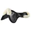 Acavallo SP JCCS CW-CS Suede Twin-Sided Grip Sheepskin Gel Pad - Black/Natural