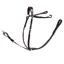 Dever Ascot Comfort Padded Running Breastplate - Brown