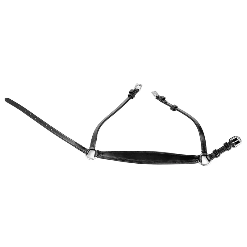 Dever Ascot Comfort Drop Cavesson Noseband - Black-1