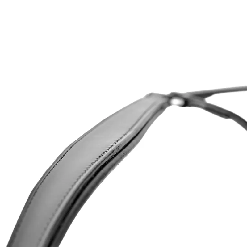 Dever Ascot Comfort Drop Cavesson Noseband - Black-3