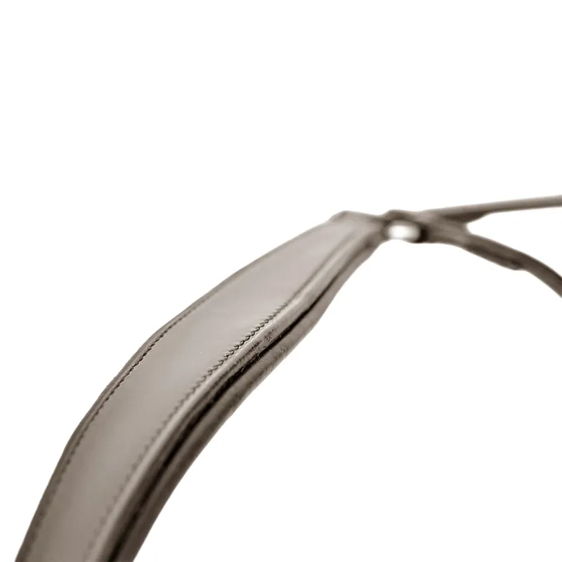 Dever Ascot Comfort Drop Cavesson Noseband-Brown-3