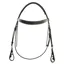 Dever Ascot Comfort Padded Raised Headstall - Black