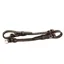 Dever Ascot Buckle Fastening Cheek Pieces - Brown