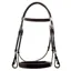 Dever Ascot Comfort Plain Bridle - Brown