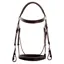 Dever Ascot Comfort Padded Show Bridle - Brown