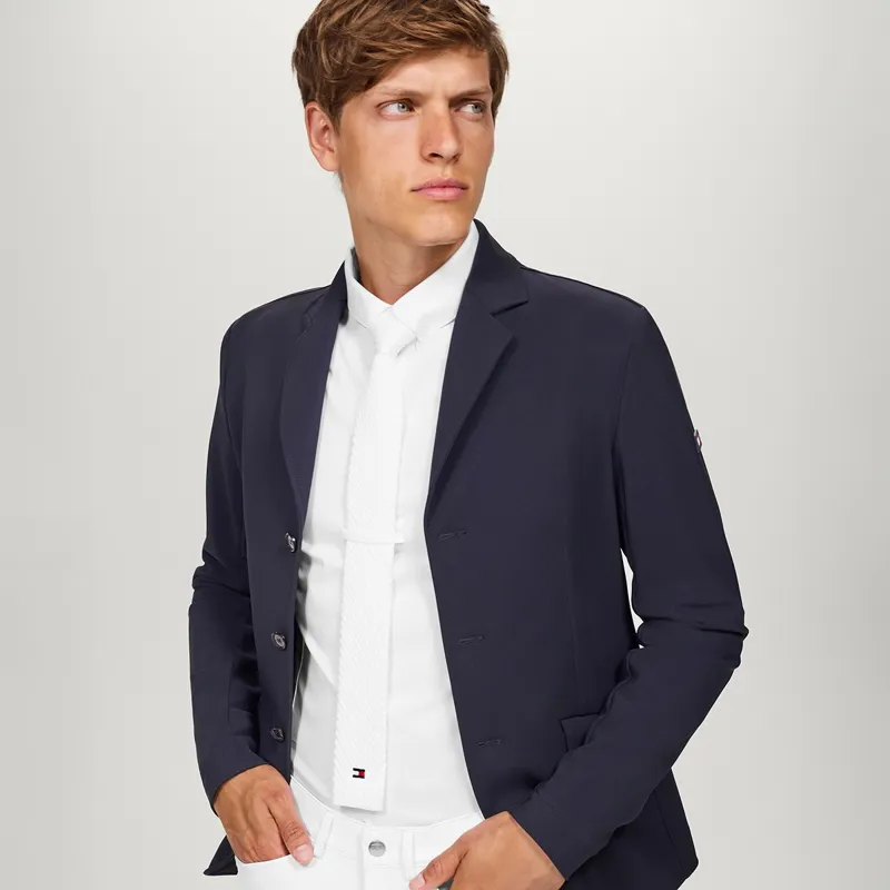 Tommy Hilfiger Adam Men's Knit Tie - Optic White-1