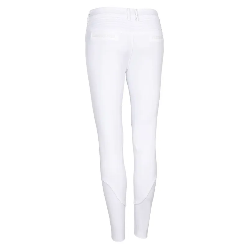 Samshield Adele Knee Grip Womens Competition Breeches - White-1