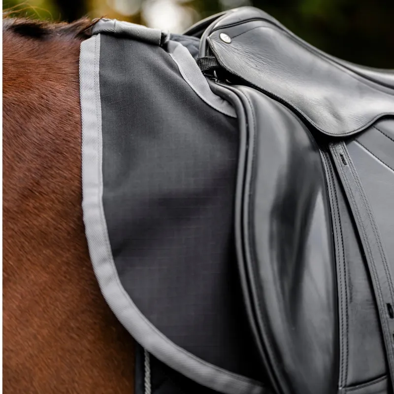 Amigo Ripstop Waterproof Exercise Sheet - Black/Titanium Grey-1