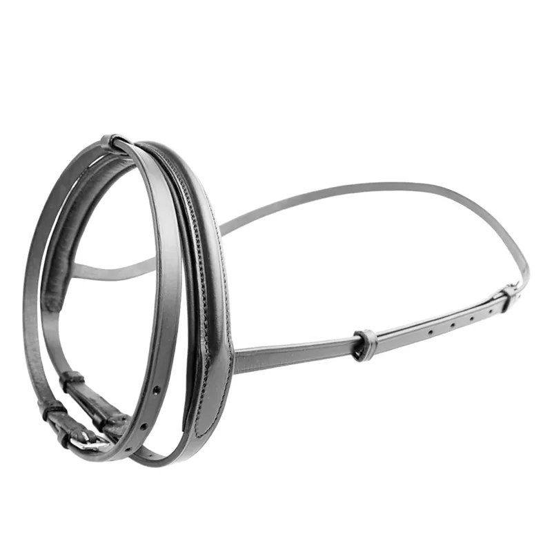 Dever Ascot Flash Noseband - Black-1