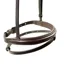 Dever Ascot Flash Noseband - Brown