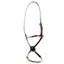 Dever Ascot High Ring Grackle Noseband - Brown