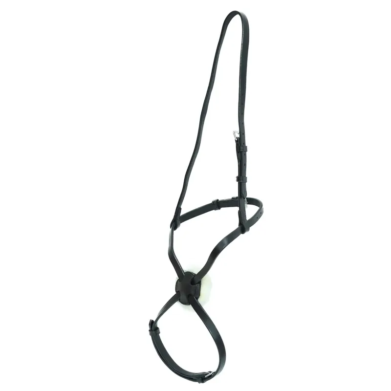 Dever Ascot Sliding Grackle Noseband - Black