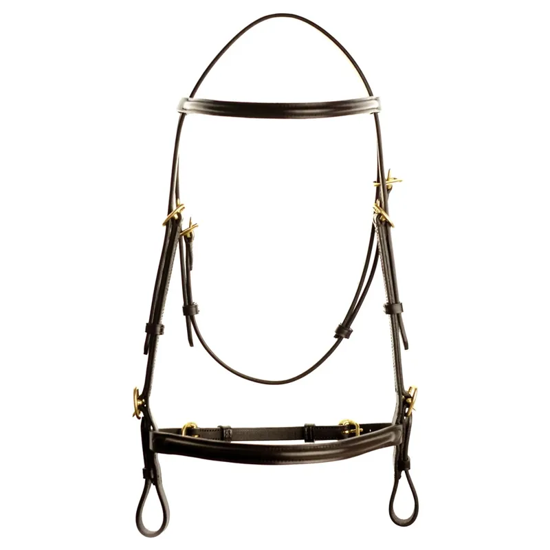 Dever Ascot In-Hand Bridle - Brown