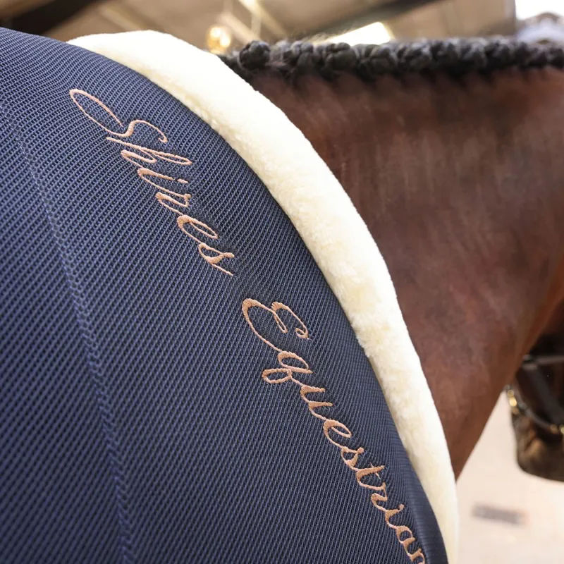 Shires Deluxe Air Motion Cooler - Navy-1