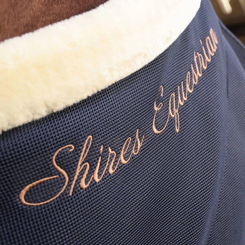 Shires Deluxe Air Motion Cooler - Navy-3