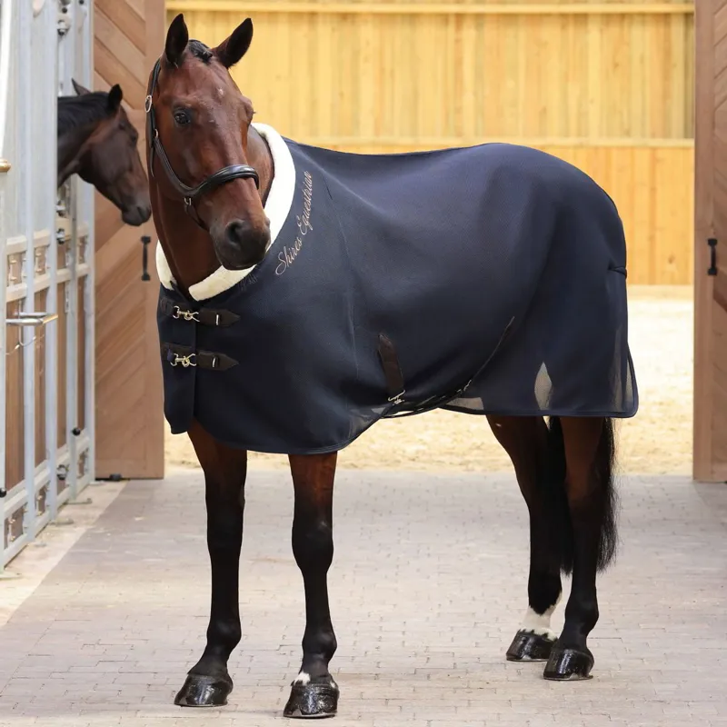 Shires Deluxe Air Motion Cooler - Navy