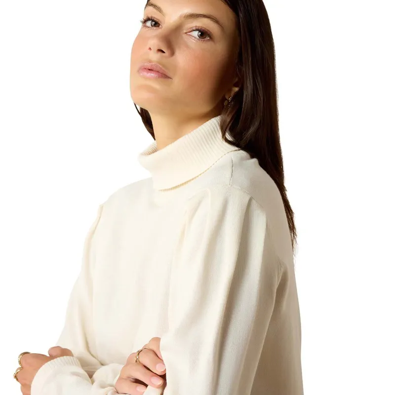 Ariat Country Aldergate Women's Sweater - Arctic Wolf-3