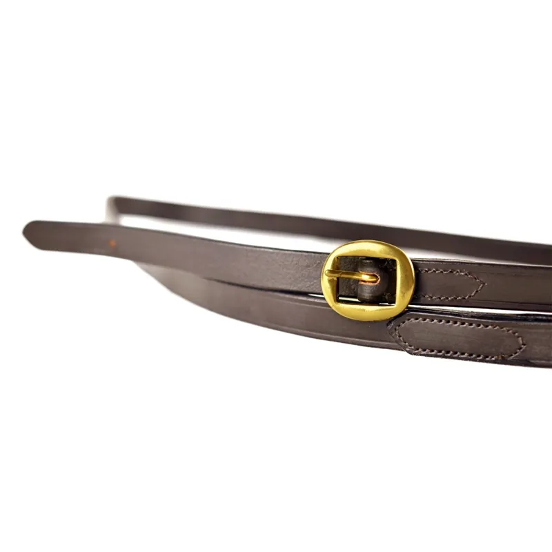 Dever Ascot Leather Lead - Brown-1