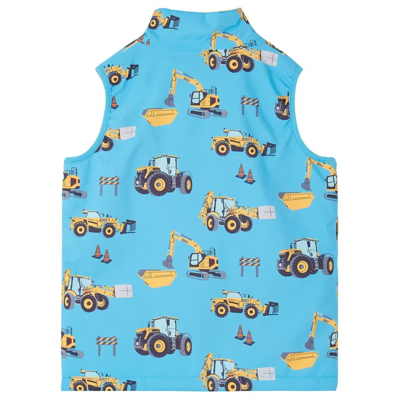 Lighthouse Alex Junior Boys Waterproof Vest - JCB Print-1