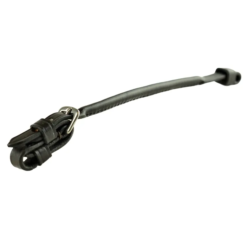 Dever Ascot Rolled Lip Strap - Black-1