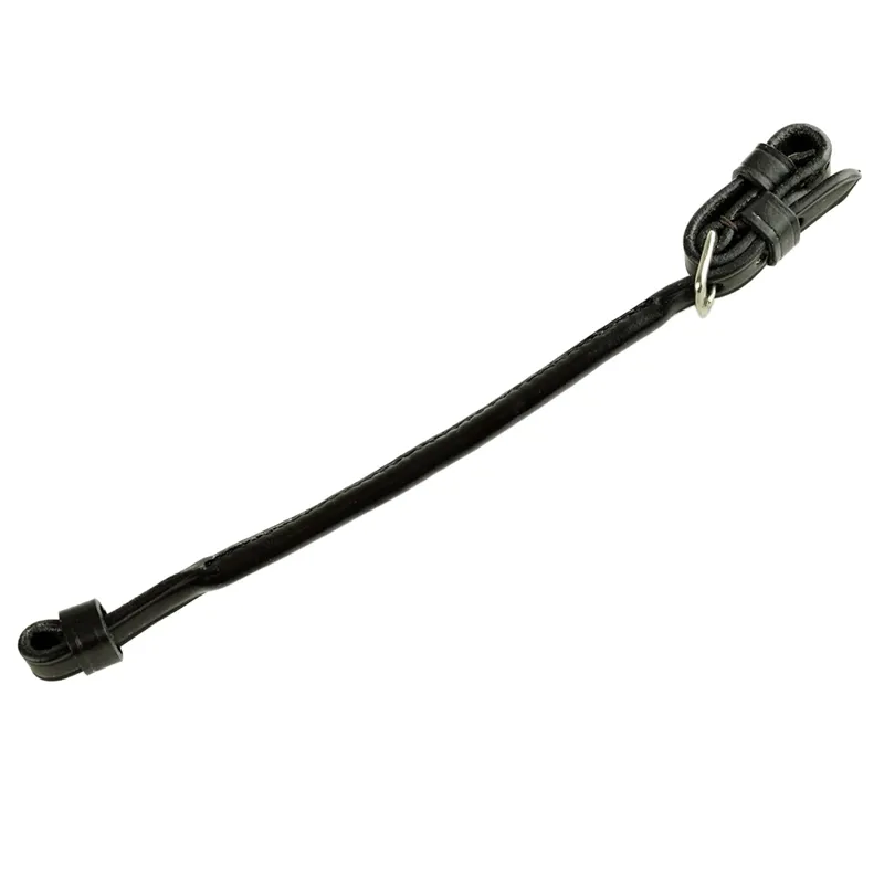 Dever Ascot Rolled Lip Strap - Black
