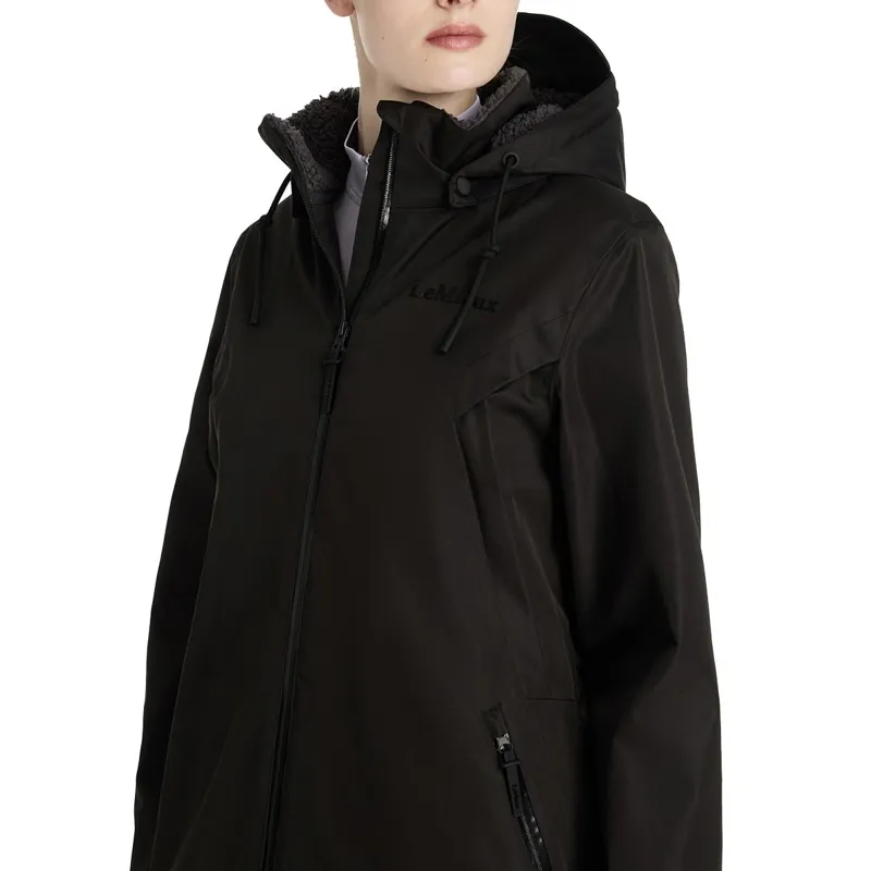 LeMieux All Elements Waterproof Women's Robe - Black-4