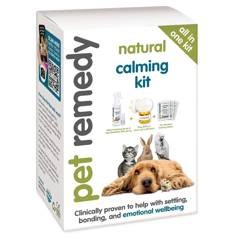 Pet Remedy All In One Natural Pet De-Stress and Calming Kit